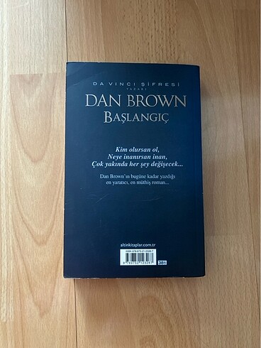  Dan Brown Başlangıç Kitap