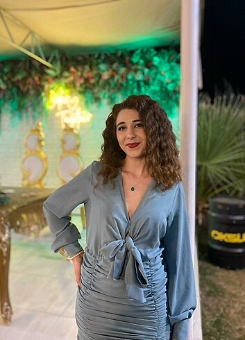 Kısa elbise  - Görsel 3