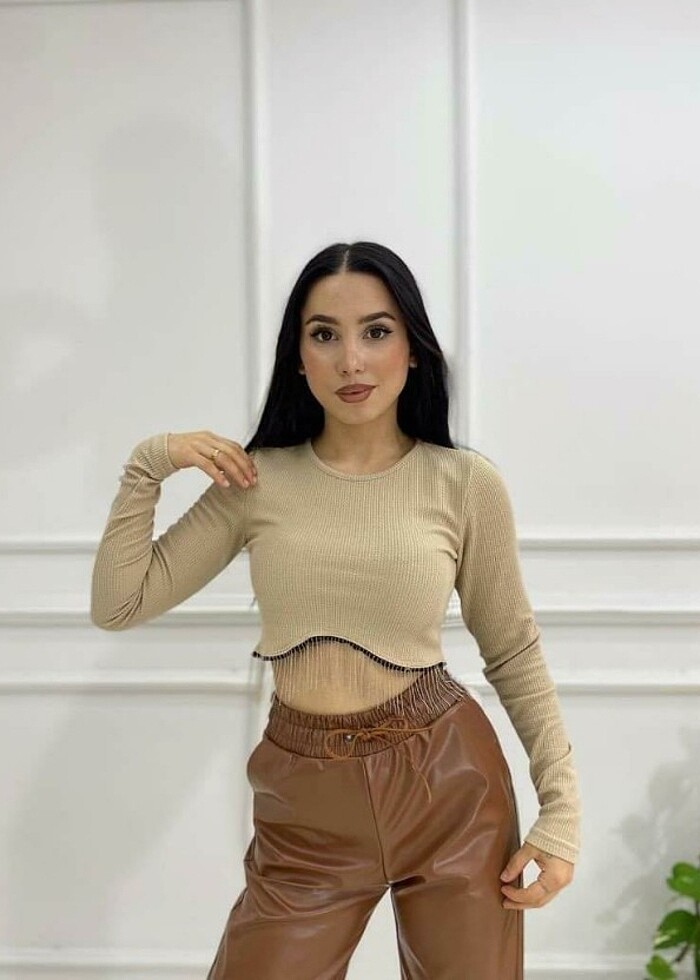 Kısa bluz  - Görsel 2