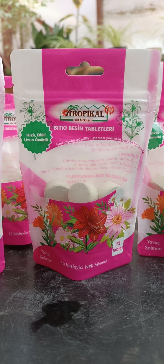 Renkli Bitki Besin Tabletleri - Görsel 3