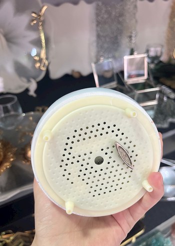 Pembe Pastel Kar Küresi Biblo - Görsel 4