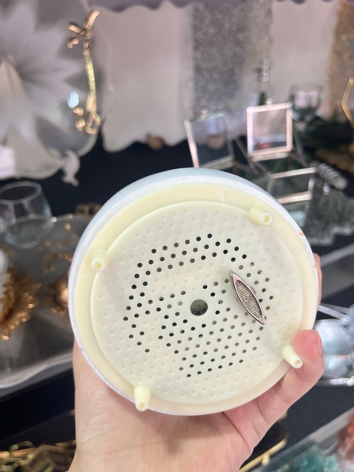 Pembe Pastel Kar Küresi Biblo - Görsel 4