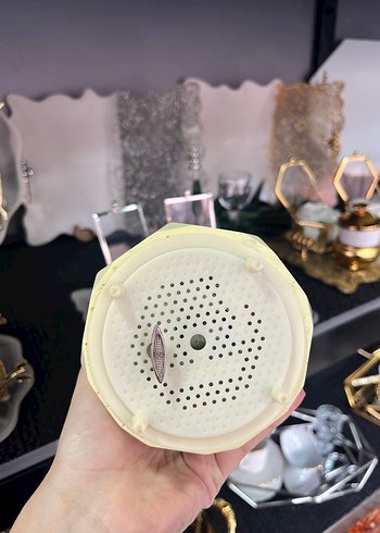 Pembe Kalpli Dekoratif Kar Küresi - Görsel 3