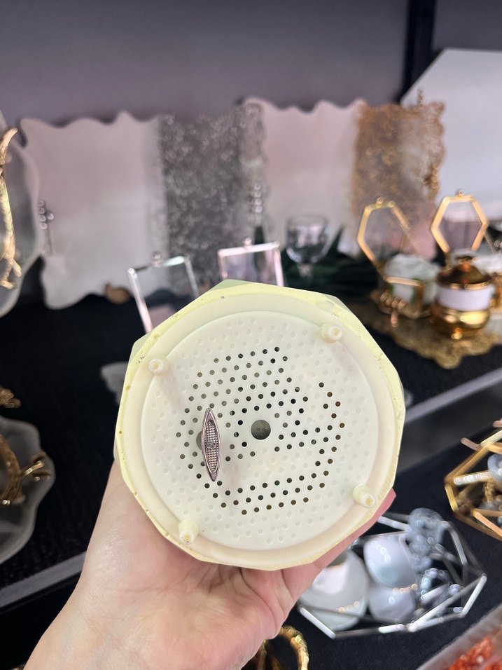 Pembe Kalpli Dekoratif Kar Küresi - Görsel 3