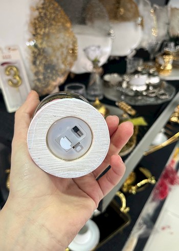 Renkli Tatlı Çift Kar Küresi Biblosu - Görsel 2