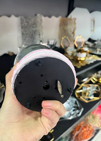 Renkli Deniz Feneri Kar Küresi Figürü - Görsel 3