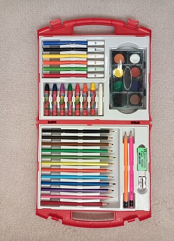 Faber Castell çantalı boya seti 