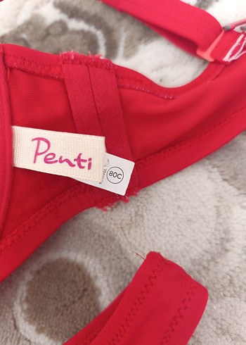 Kırmızı Strappy Kadın Bikini Takımı - Görsel 3