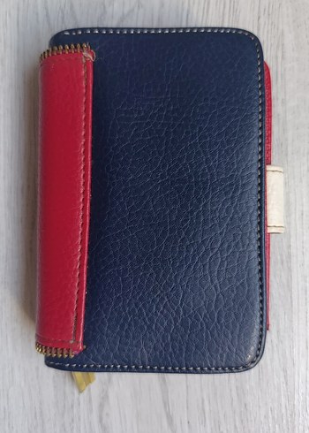 Fermuarlı Çok Renkli Deri Kadın Cüzdanı - Görsel 2