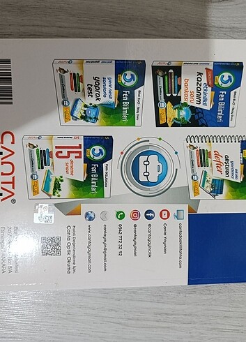 5.inci sınıf fen bilgisi test kitabı - Görsel 4