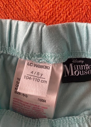 Kız Çocuk Turkuaz Pamuklu Tayt - Görsel 2