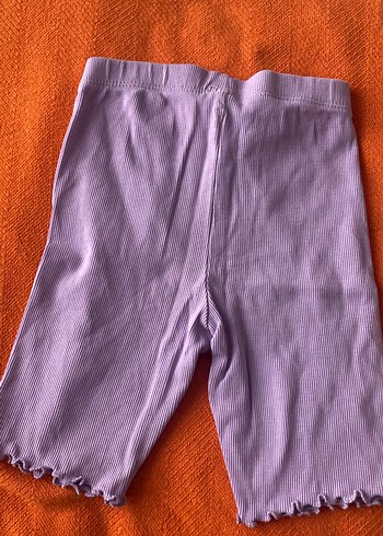 Kız Çocuk Mor Piliseli Tayt - Görsel 3