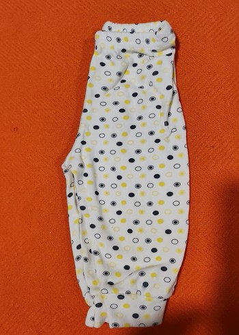 Kız Çocuk Renkli Baskılı Pamuklu Tayt - Görsel 3