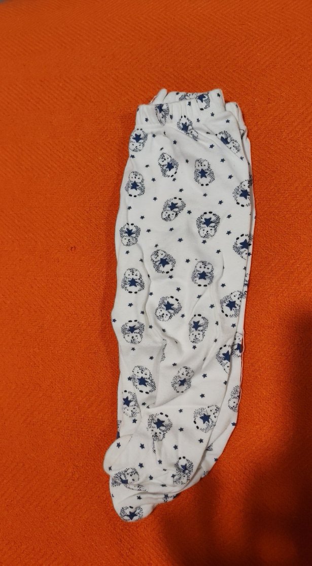 Kız Çocuk Renkli Baskılı Pamuklu Tayt - Görsel 5