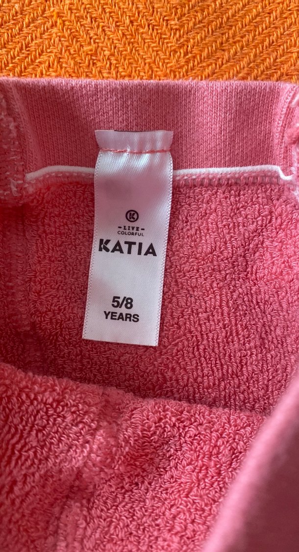 Kız Çocuk Pembe İnce Örgü Tayt - Görsel 3