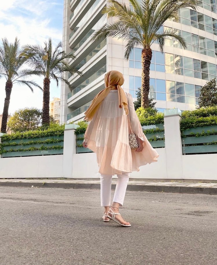 Özsarıcam somon gofre tunik - Görsel 2