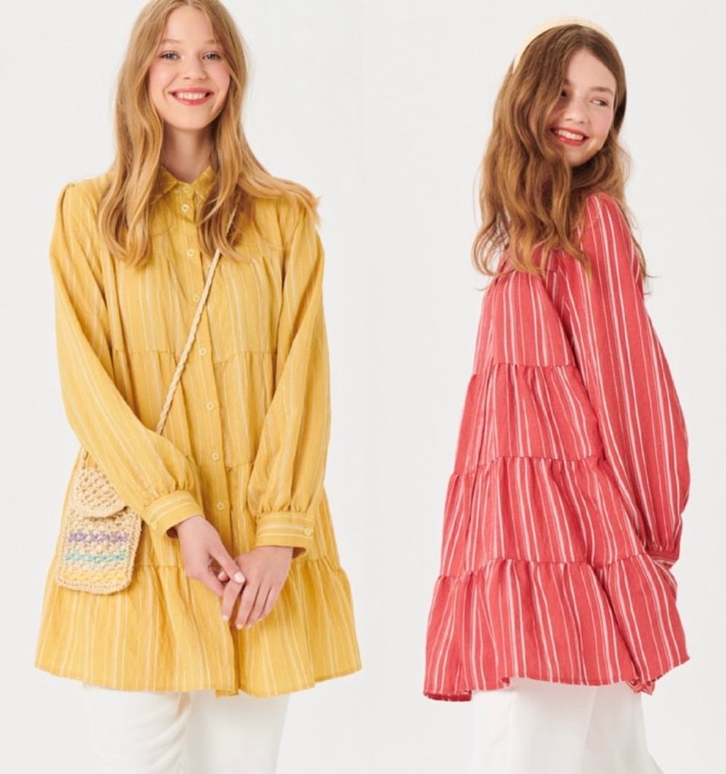 Vesna Bohem Uzun Kollu Tunik - Görsel 4