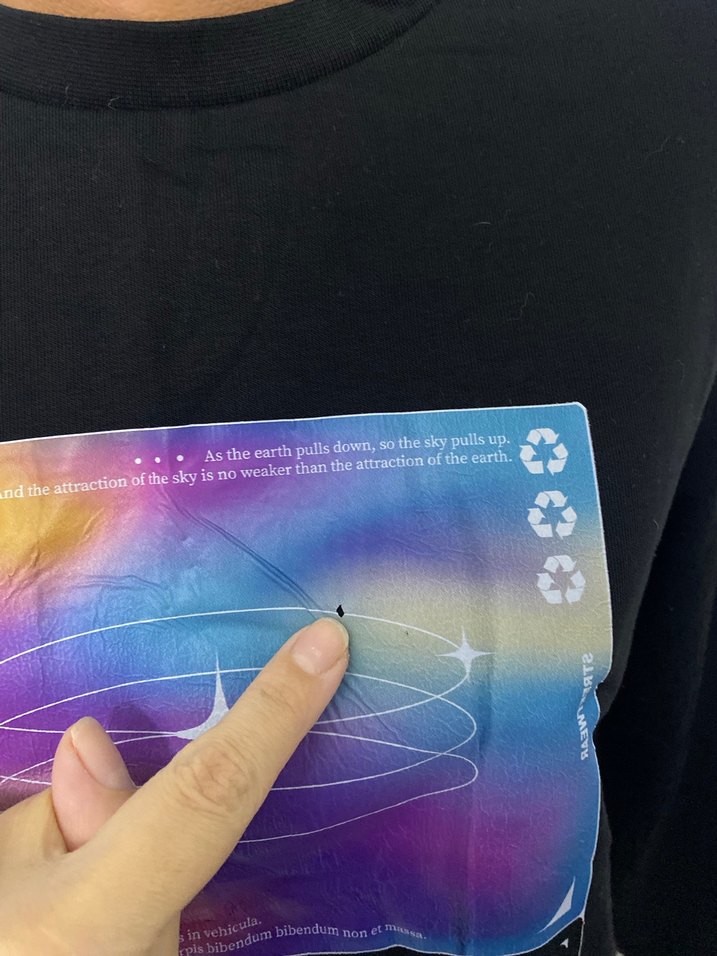 Siyah sweat - Görsel 3