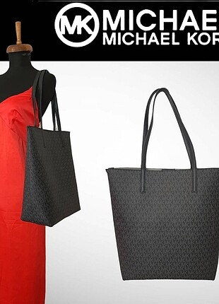 MİCHAEL KORS Monogram Shopper Tote Bag 