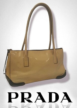 PRADA Patent Leather Shoulder Bag