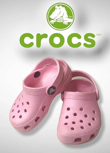 CROCS Pink Classic Clog Sandals