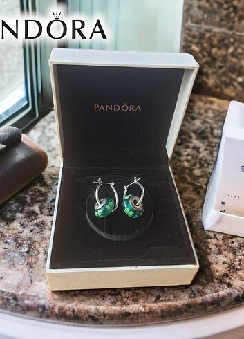 PANDORA Clover Charm Earrings