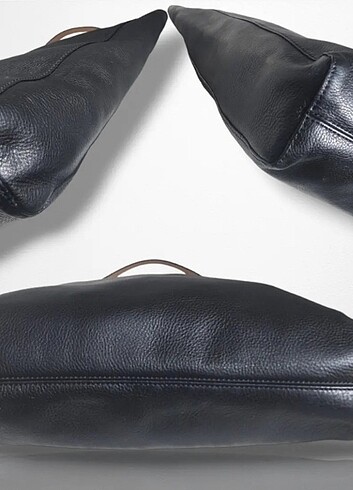  Beden siyah Renk MICHAEL KORS Jet Set Soft Leather Tote Bag