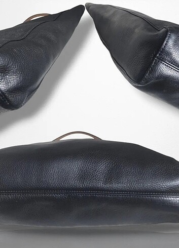 Beden siyah Renk MICHAEL KORS Jet Set Soft Leather Tote Bag