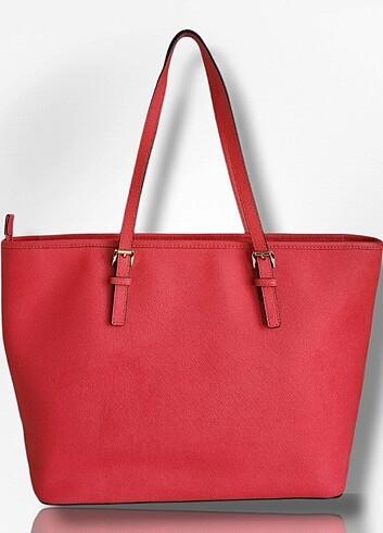  Beden MİCHAEL KORS Pink Jet Set Tote Bag 