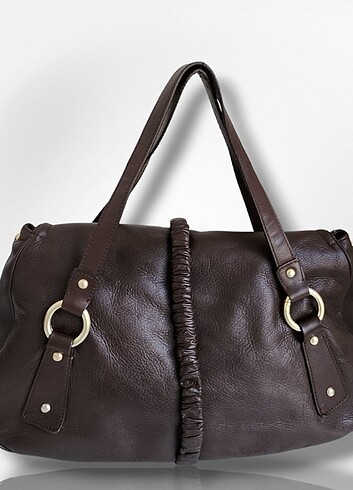  Beden EMPORIO ARMANI Leather Shoulder Bag