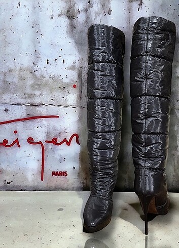 WALTER STEİGER Long Quilted Boots