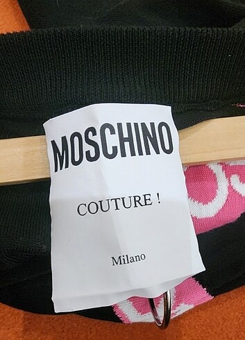 s Beden MOSCHİNO Monogram Knit Mini Skirt