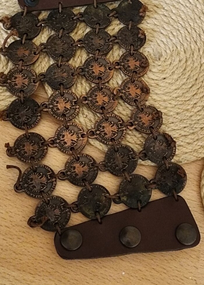 VINTAGE Body Necklace and Bracelet - Görsel 3