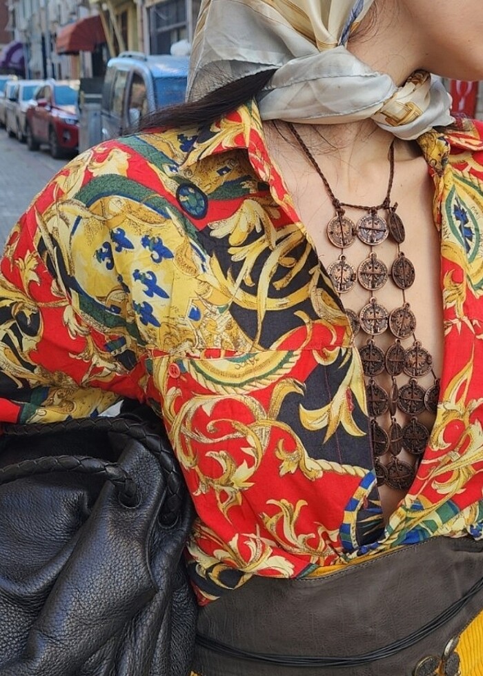 VINTAGE Body Necklace and Bracelet - Görsel 4