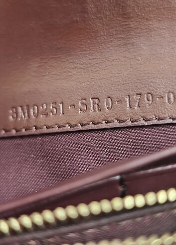 FENDİ Burgundy Wallet - Görsel 9