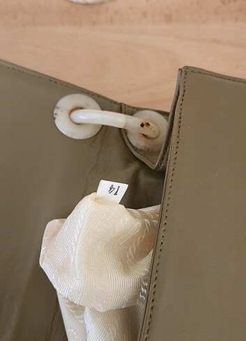PRADA Leather Baguette Bag - Görsel 9