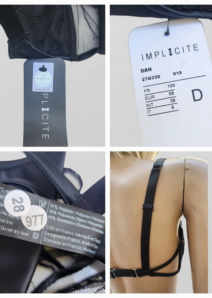 İMPLİCİTE Bra 85 D - Görsel 5