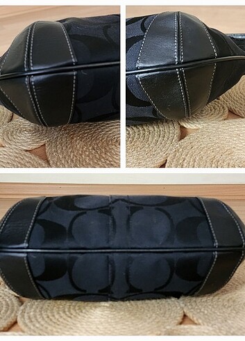 Beden siyah Renk COACH Monogram Hobo Bag