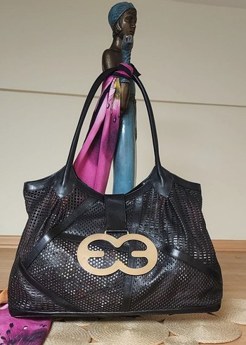 Escada ESCADA Leather Gothic Bag