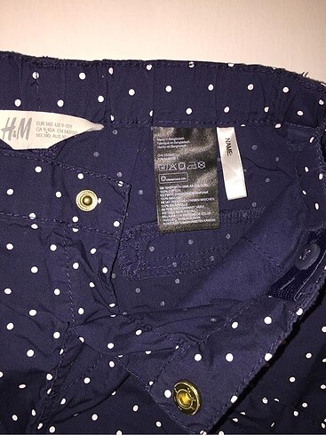 10 Yaş Beden lacivert Renk H&M ŞORT