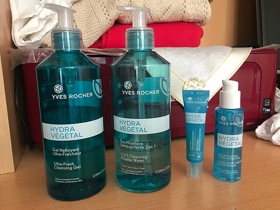 Yves rocher yüz temizleme seti