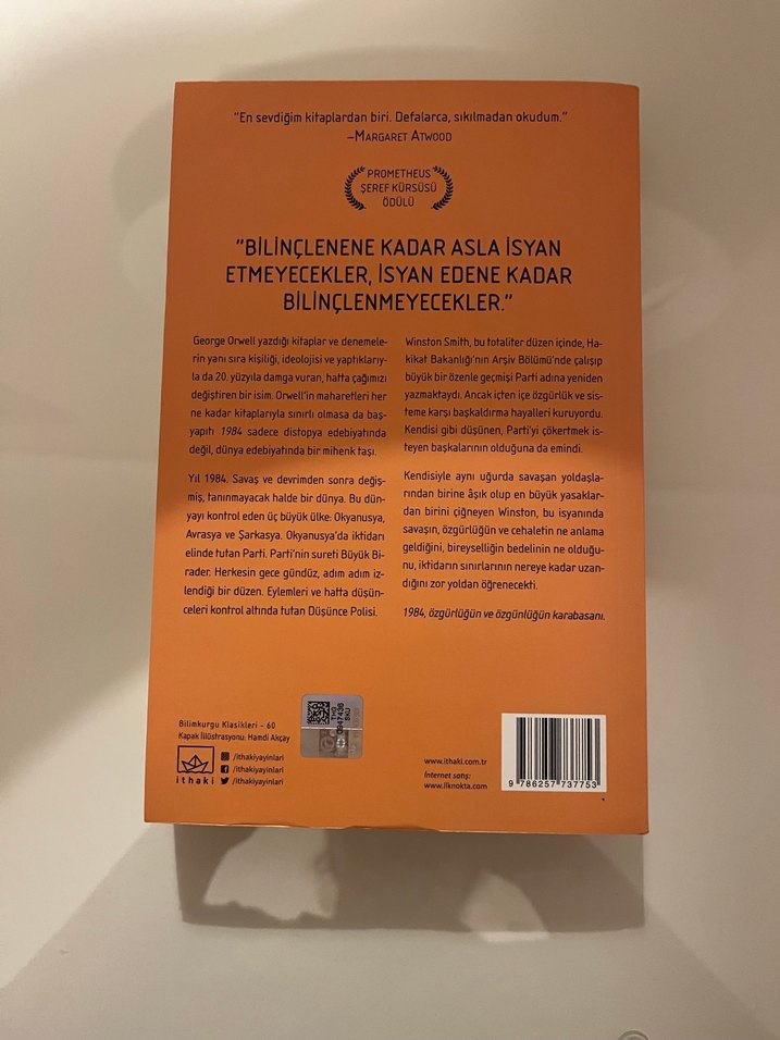 1984 - George Orwell - Görsel 2