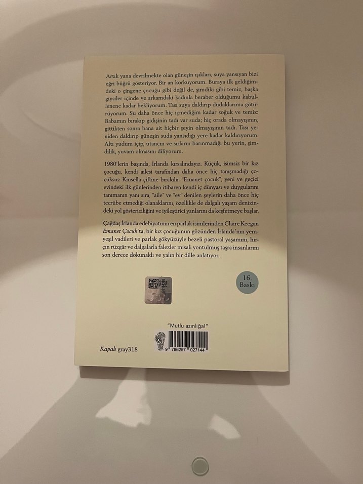 Emanet Çocuk - Claire Keegan - Görsel 2