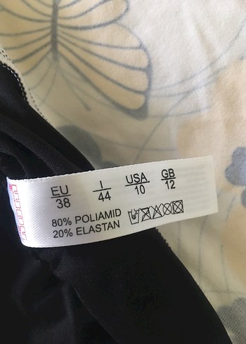 Kom Çiçekli Bikini Üst Ve Eteği - Görsel 5