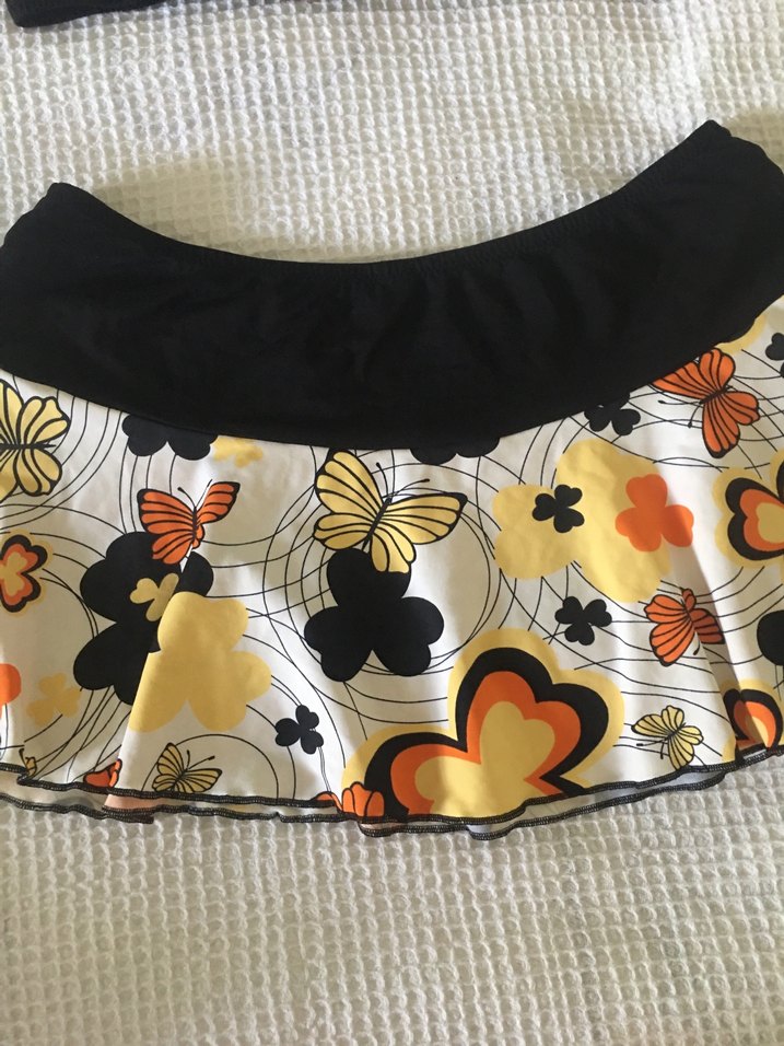 Kom Çiçekli Bikini Üst Ve Eteği - Görsel 3