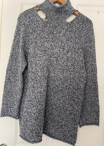 İhraç Pamuklu Uzun Kazak - Görsel 4