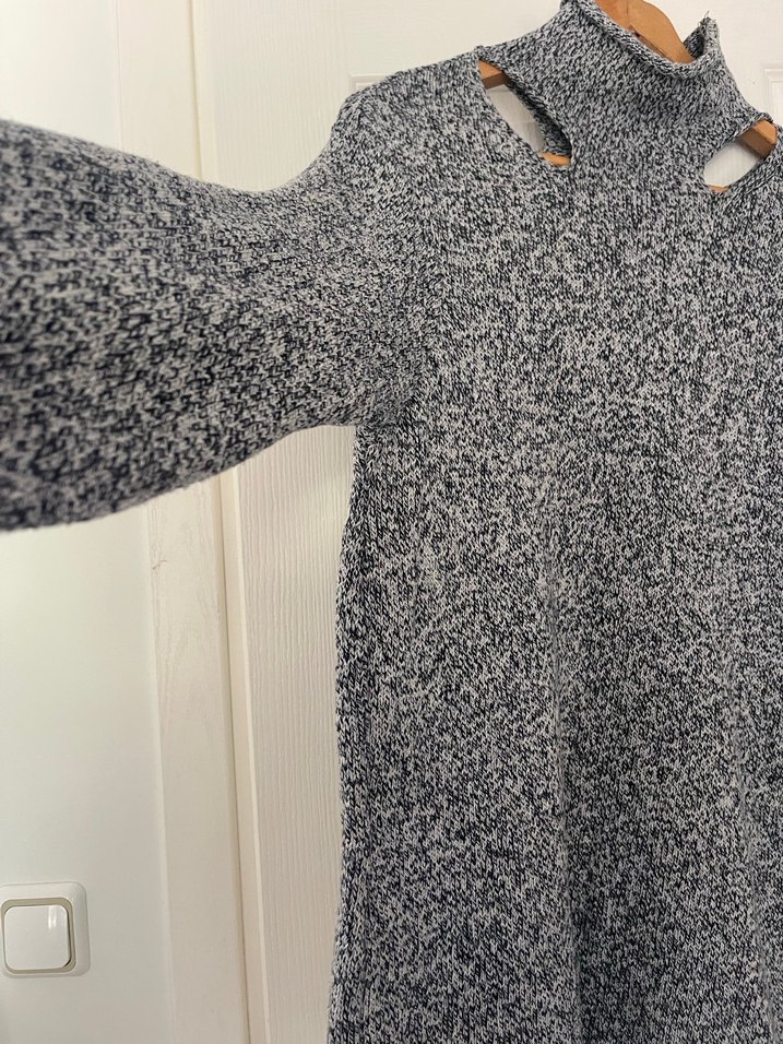 İhraç Pamuklu Uzun Kazak - Görsel 5