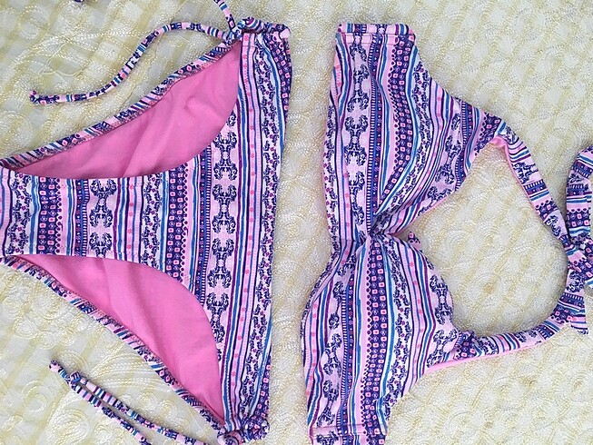 Etnik Desenli Bikini