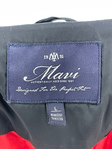l Beden siyah Renk Mavi Jeans Mont %70 İndirimli.