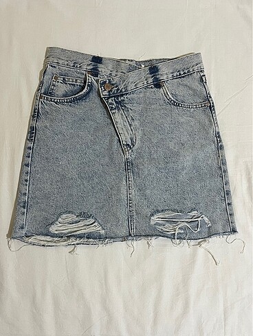 stradivarius mini kot etek